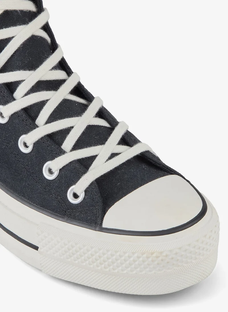 Converse Black Women's Chuck Taylor All Star Lift Platform Shoes for Women | Best Price UAE