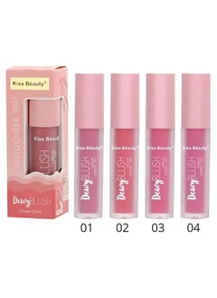 Kiss Beauty Liquid blusher from Kiss Beauty, soft and smooth on the skin, color 02  - Image 4