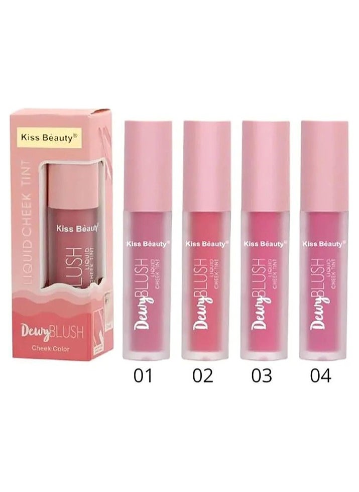 Kiss Beauty - Liquid blusher from Kiss Beauty, soft and smooth on the skin, color 02 - Image 1