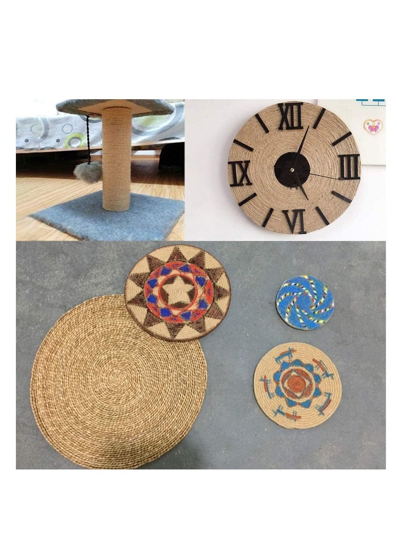 Premify Natural Jute Twine, 100m/330 Feet Brown Thick Jute Rope. 2mm/3Ply Jute String for Floristry, DIY Arts & Crafts, Gifts Wrapping, Decoration, Bundling, Garden and Recycling - Image 4