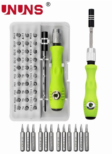 Screwdriver Set,32 Upgraded Precision Screwdrivers Bit Set,All-In-One Mini Magnetic Screwdriver Set,Triangle Screwdriver Repair Tool Kit,For Eyeglass Watch Phones Laptop Computers Toys Jewelers