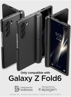 Spigen Tough Armor Pro P for Samsung Galaxy Z Fold 6 Case Cover with S Pen Holder (S-Pen Not Included) - Black  - Image 2