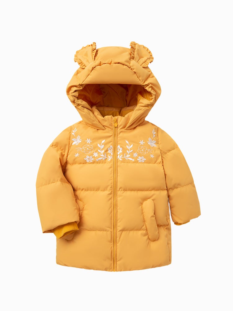 بالابالا جاكيت بافر منفوخ بطبعات للبنات - Image 1