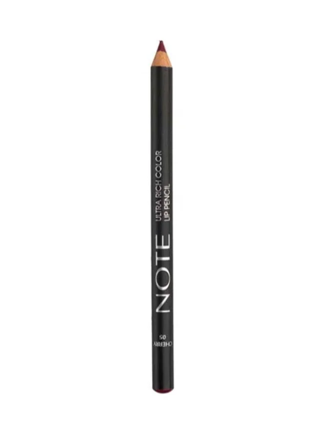 Note Note Ultra Rich Color Lip Pencil 05 - Cherry