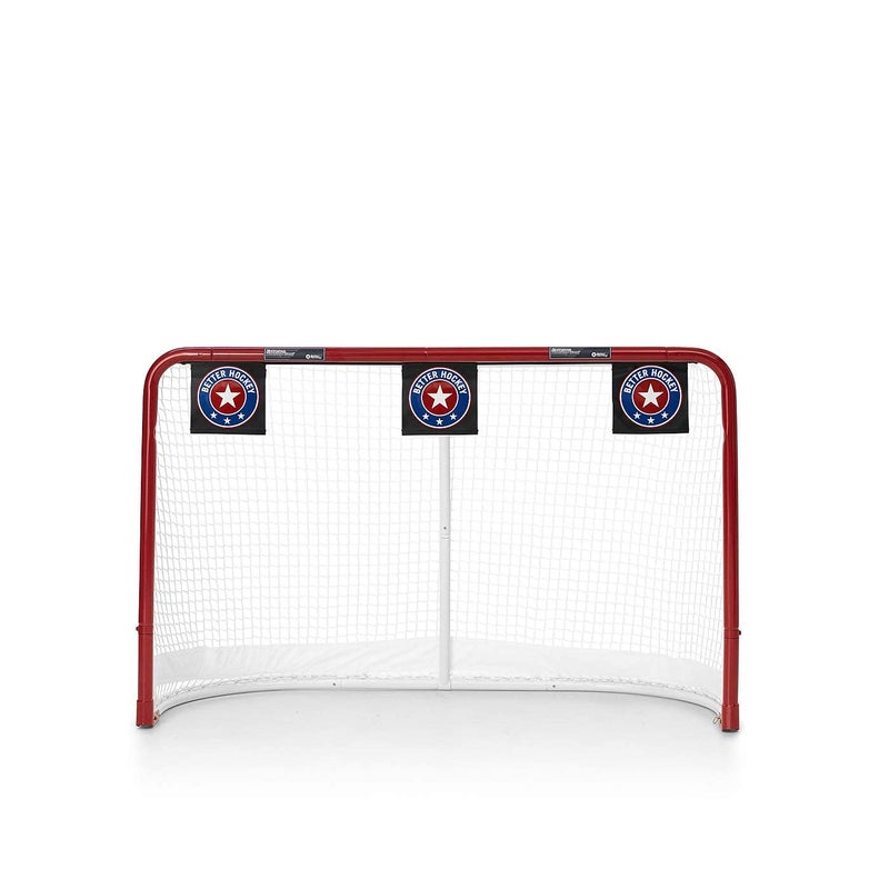 Better Hockey Extreme Goal Targets - Sharp Shooting Training Aid - Helps You Score More Goals - Installed in Seconds - Fits Any Regulation Size Nets - Used by The Pros - Image 1