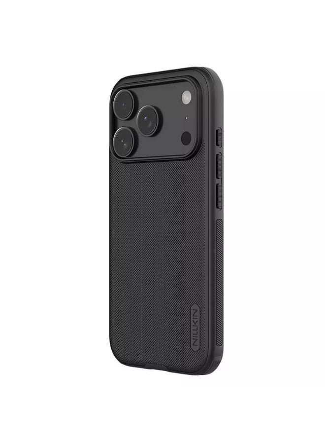 Nillkin Super Frosted Shield Pro Matte Case for iPhone 17 Pro (6.3", 2025) – Ultra-Thin Anti-Slip TPU Cover – Black - Image 5