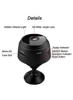 جينيكست كاميرا صغيرة محمولة صغيرة الحجم لاسلكية WiFi HD 1080P كاميرا صغيرة مع كشف الحركة والإصدار الليلي  - Image 3