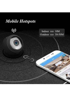 جينيكست كاميرا صغيرة محمولة صغيرة الحجم لاسلكية WiFi HD 1080P كاميرا صغيرة مع كشف الحركة والإصدار الليلي  - Image 2