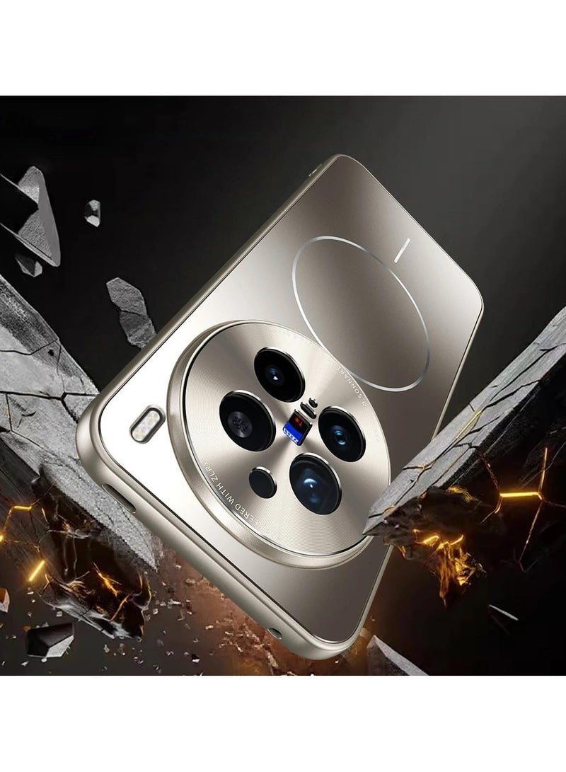 general Compatible with Honor X9D 5G, Matte Finish Metal Case [Mag-Safe Compatible], Camera Lens Protection, Shockproof Slim Phone Case - Image 4