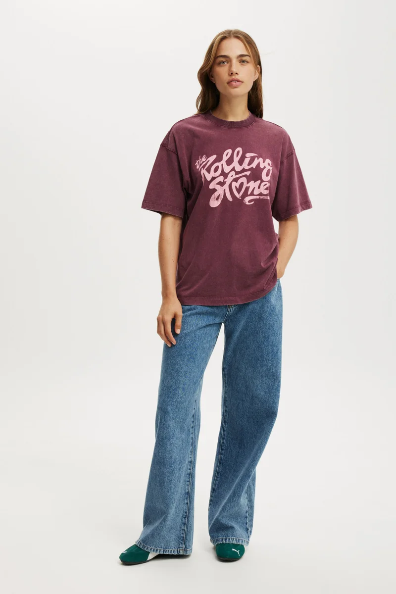 Cotton On The Lcn Music Boxy Graphic Tee