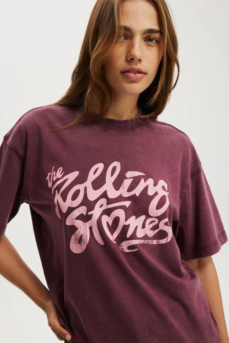 Cotton On The Lcn Music Boxy Graphic Tee
