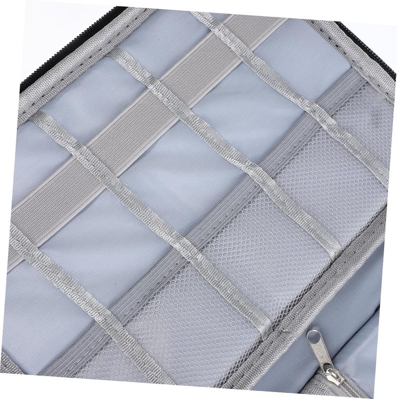 Cable Case for Travel Electronic Organizer Bag Cable Gadget Organizer Storage Pouch for Electronics Hard Drive Protective Case Zipper Pouch - Image 3