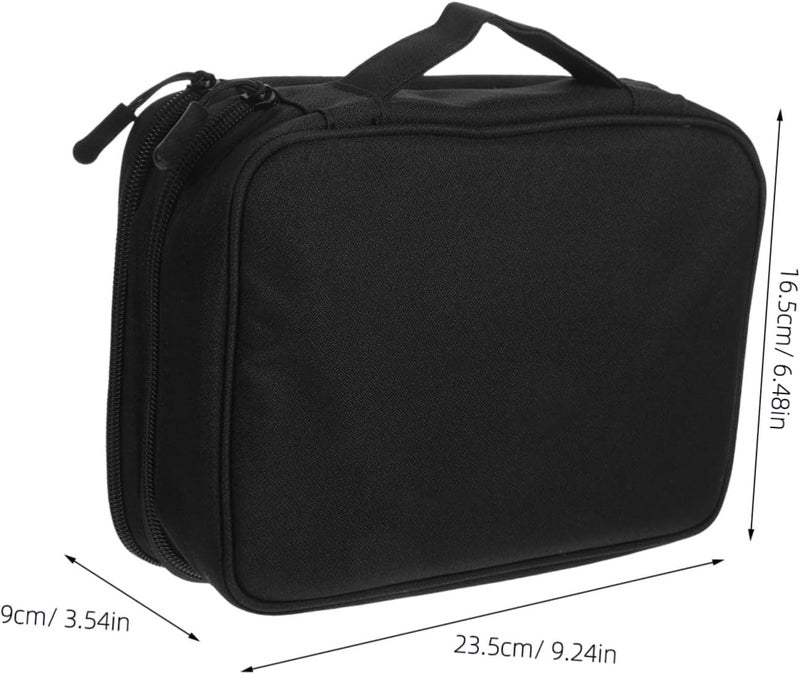Cable Case for Travel Electronic Organizer Bag Cable Gadget Organizer Storage Pouch for Electronics Hard Drive Protective Case Zipper Pouch - Image 2