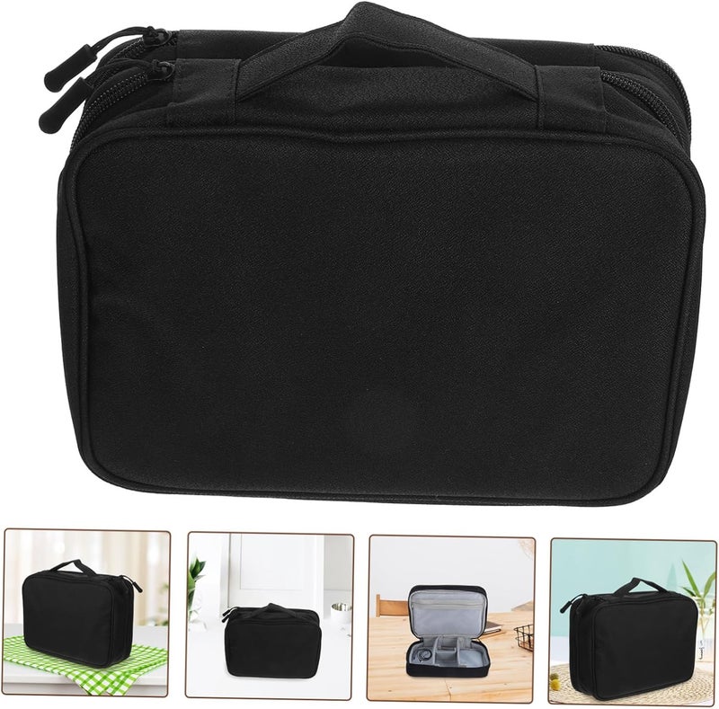 Cable Case for Travel Electronic Organizer Bag Cable Gadget Organizer Storage Pouch for Electronics Hard Drive Protective Case Zipper Pouch - Image 5