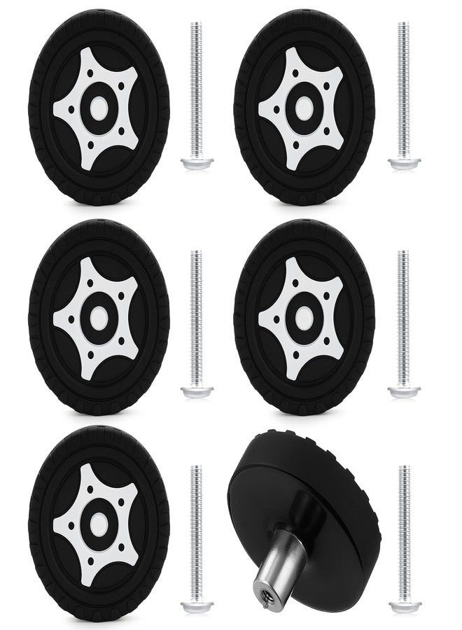 Datanly 12 Pack Cabinet Knobs Race Car Wheels Drawer Pulls with 28mm Screws Black Racing Tire Decoration for Men Home Bedroom Cupboard Kitchen Decor - Image 1