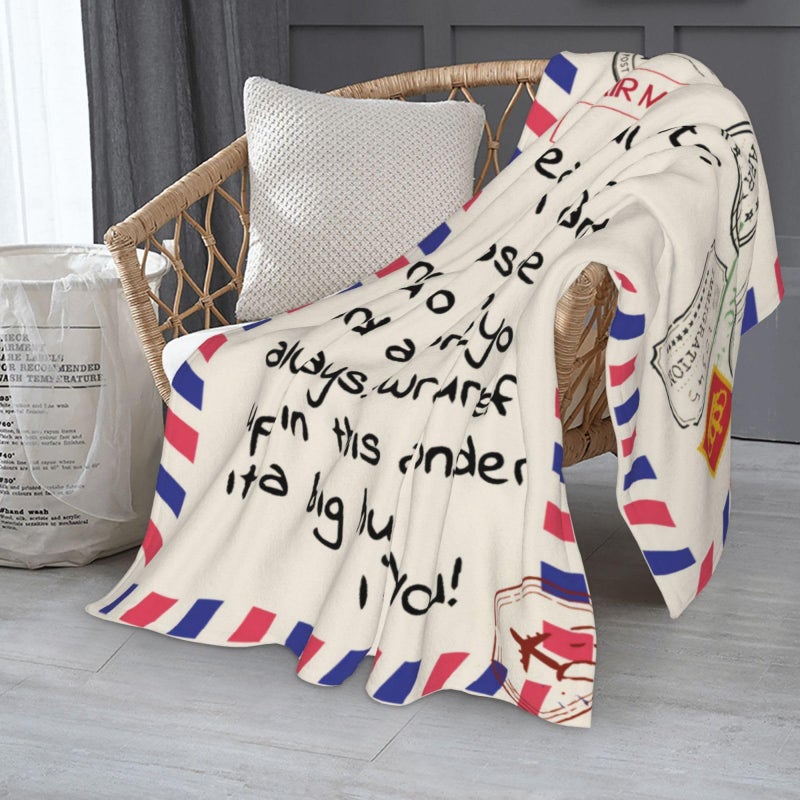 Menghao Gifts Blanket To Wife From Husband  Anniversary Birthday Gifts For Wife  Presents For Wife Mother'S Day Christmas  Valentines  Soft Flannel Throw Blanket Bed Wife Blanket Gift(50X60'') - Image 2