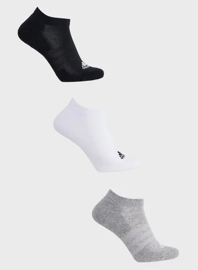 adidas طقم جوارب قصيرة عدد 3أزواج
