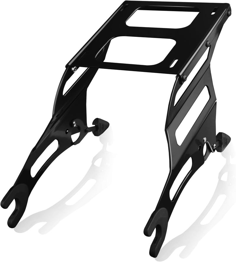 HARVARDS CHROME Detachable Two-Up Mounting Luggage Rack for Indian Motorcycles 2014-2024 - Image 1