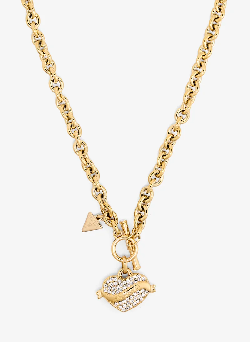 GUESS Vintage Guess Logo Necklace