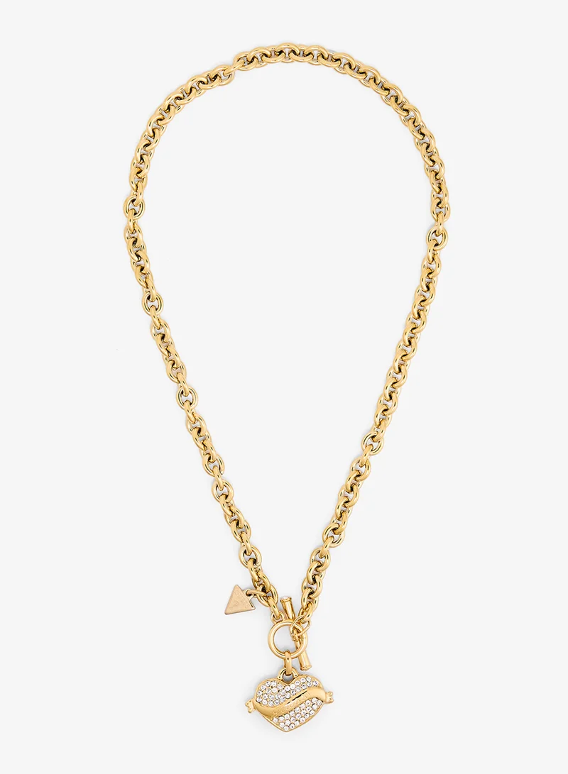 GUESS Vintage Guess Logo Necklace