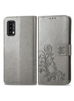 Zaboon Case For Blackview A90 Four-leaf Clasp Embossed Buckle Mobile Phone Protection Leather Case with Lanyard & Card Slot & Wallet & Bracket Function  - Image 2