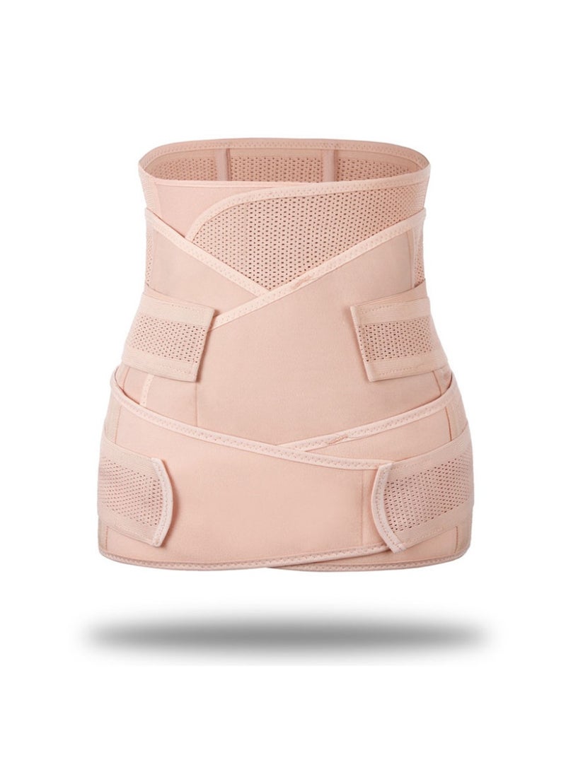 حزام خصر دعم ما بعد الولادة 3-In-1,قابلة للتعديل حزام الإنعاش لمرحلة ما بعد الولادة,التجليد البطني،الخصر، الحوض،& حمالةمجموعة الدعمللتعافي بعد الولادة -مريح، قابل للتنفس - Image 1
