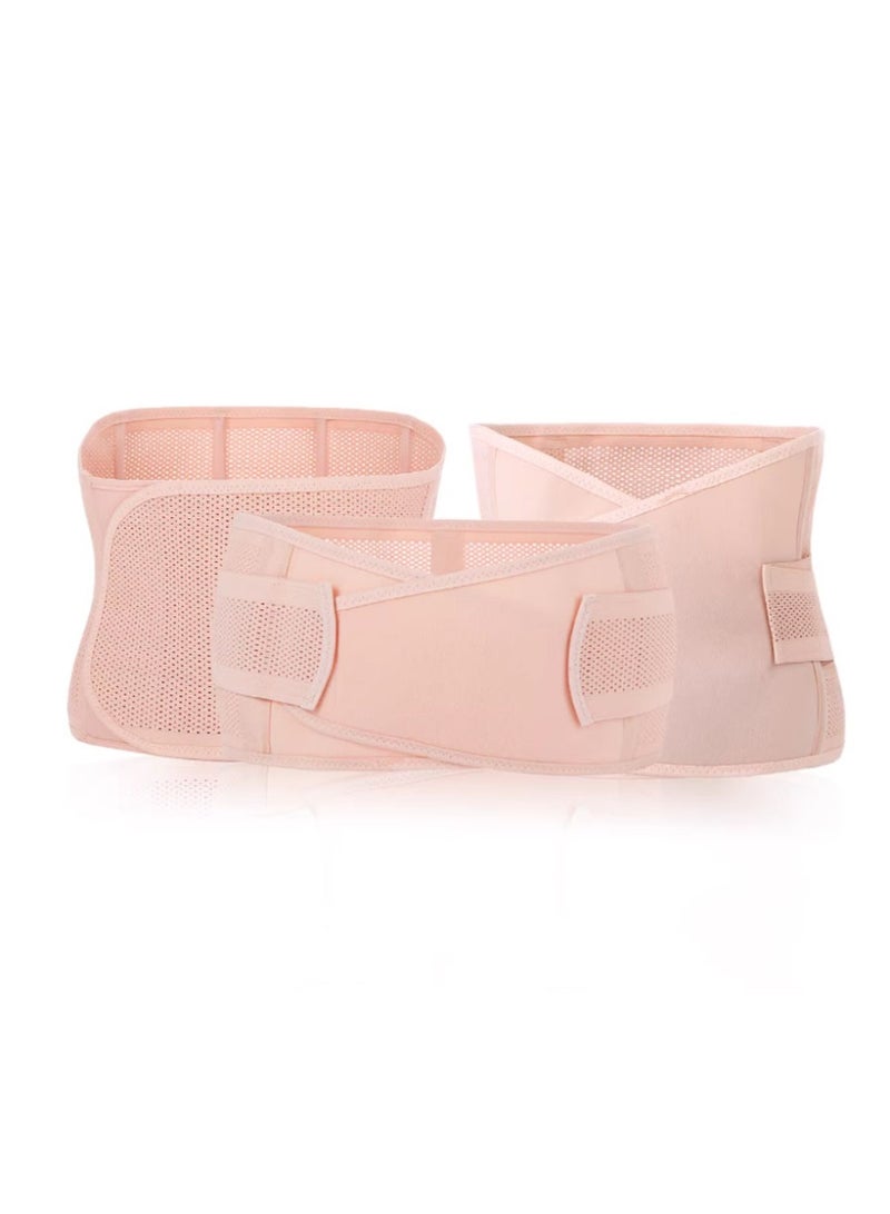 حزام خصر دعم ما بعد الولادة 3-In-1,قابلة للتعديل حزام الإنعاش لمرحلة ما بعد الولادة,التجليد البطني،الخصر، الحوض،& حمالةمجموعة الدعمللتعافي بعد الولادة -مريح، قابل للتنفس - Image 2