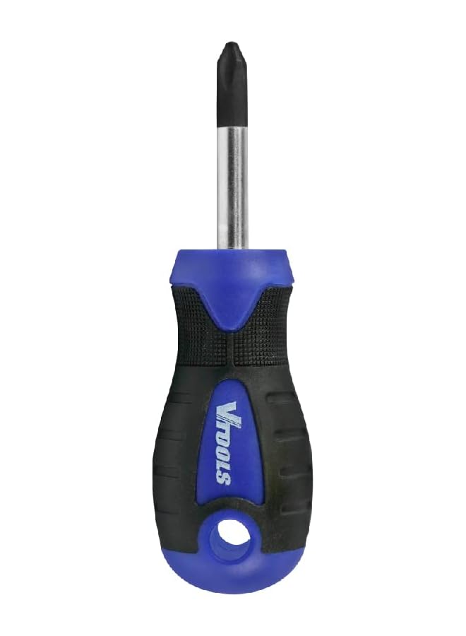 VTOOLS Professional And Multi Purpose Portable Magnetic Phillips Screwdriver 2X38Mm Perfect For Office Home Use Blue 2X38Mm Vt2116 - Image 1