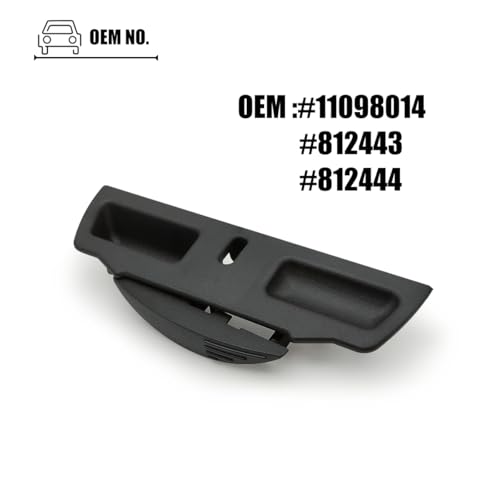 LXROAR01 Center Console Jump Seat Lid Latch Compatible with Chevy Silverado 1500 2500 3500 Suburban Tahoe GMC Sierra Yukon, Console Lid Latch for 11098014 812443 812444 - Image 4