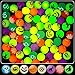 Shemira 64pcs Glow in The Dark Bouncing Balls8 Halloween Theme Designs Bouncy Toys Balls Halloween Party Favors Supplies Trick or Treating Goodie Halloween MiniaturesSchool Classroom Game Rewards - Image 3
