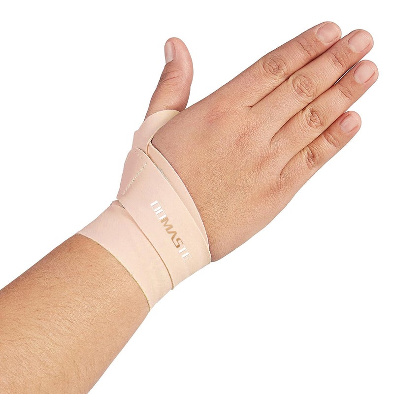 Domaste Pickleball Wrist Brace Support for Tennis Ultra Thin Elastic Wrist Wraps Lightweight Breathable and Skin Friendly Misty RoseRight - Image 3