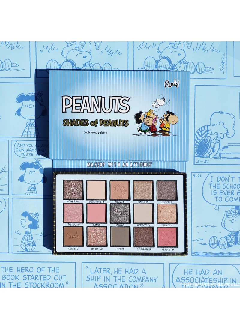 روود Peanuts Shades Of Peanuts Eyeshadow Palette Cool-Toned