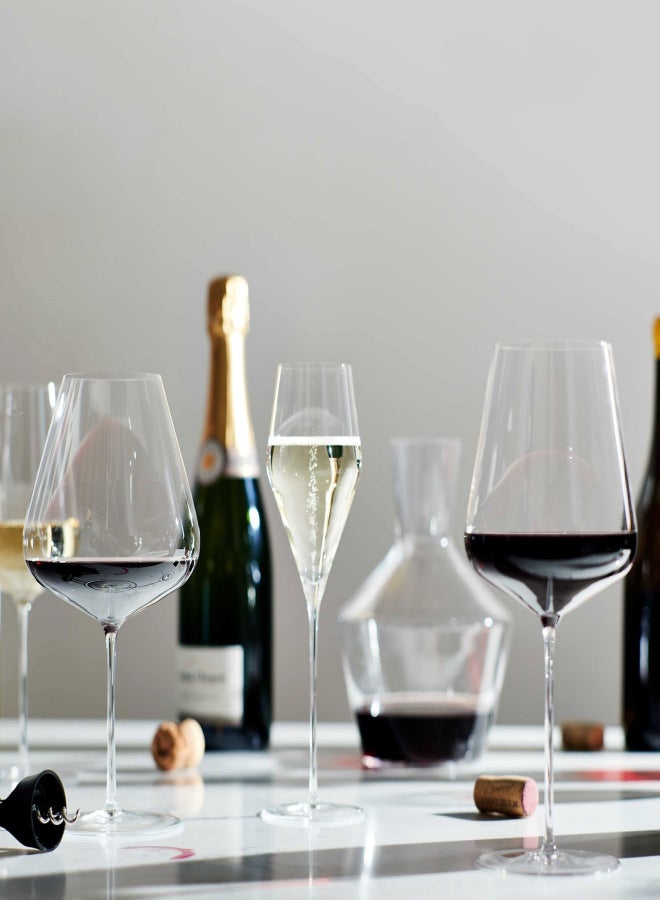 كأس بورغندي فاخر مصنوع يدويًا من كريستال زالتو بوتيك فائق الرقة وخالٍ من الرصاص (كأس نبيذ أبيض 400 مل، جودة البضائع بالجملة) - Image 5