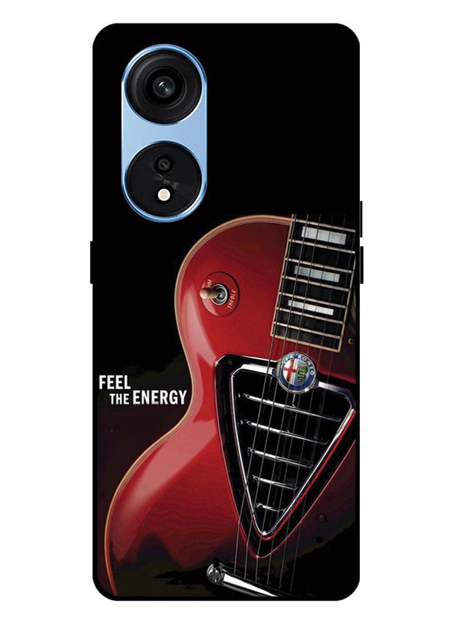 EYE CATCH Printed Protective Case Cover For Oppo A1 PRO -  Feel The Energy - Image 1