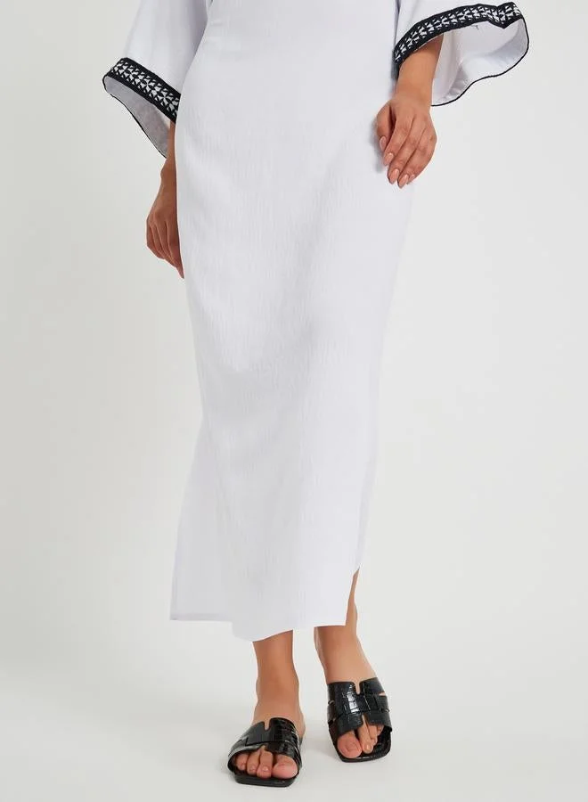 Take Two Styli Strappy Slip on Flat Sandals