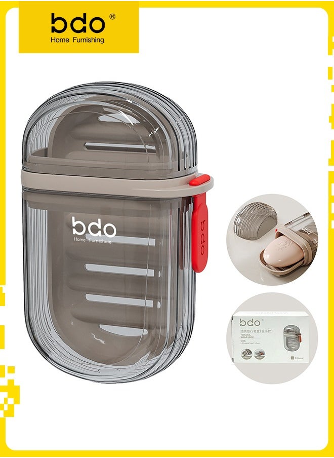 bdo - BDO Travel Soap Case, 100% Leakproof Soap Box with Lid, Bar Soap Holder for Traveling, Portable Soap Container for Gym, School, Camping - Image 1