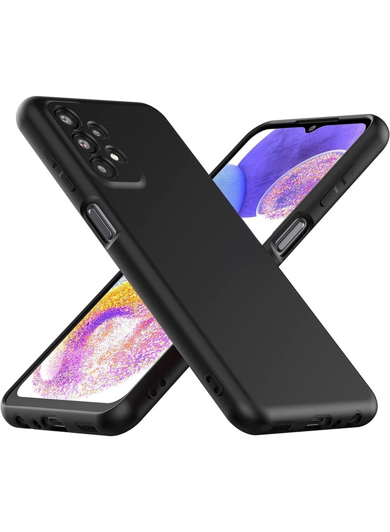 Protective Cover For Samsung Galaxy A32 4G , Slim Fit Soft Back TPU Case Flexible Silicone Cover Compatible For Samsung Galaxy A32 4G - Black