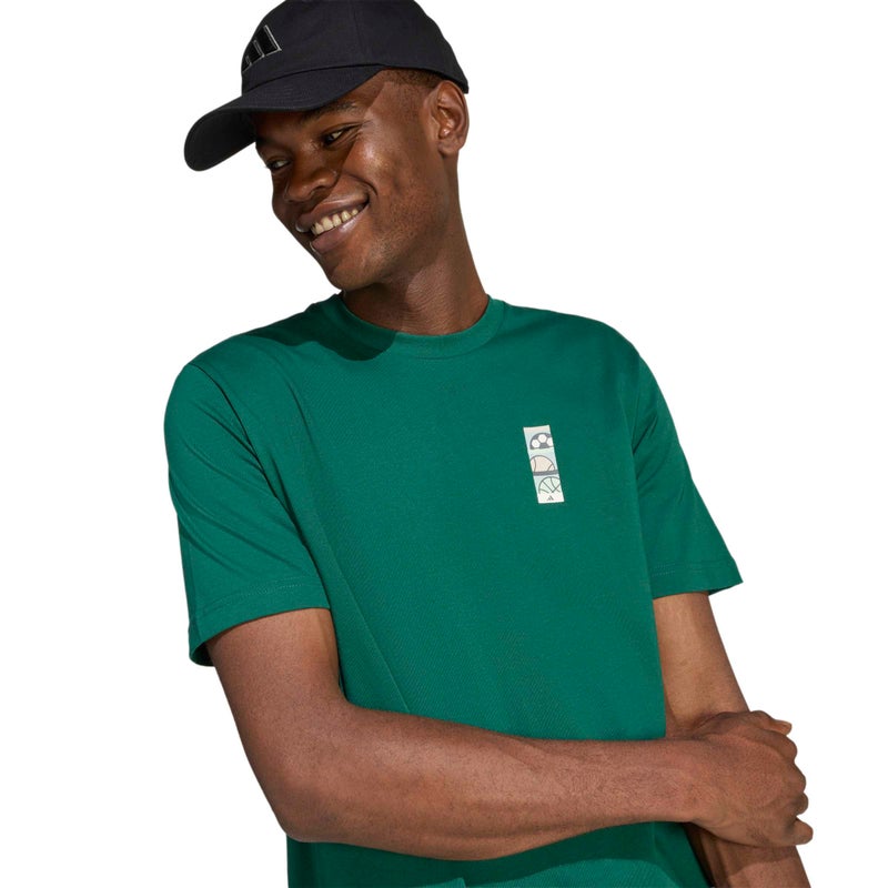 adidas Memories Of Sport Poster Graphic T-Shirt - Image 4