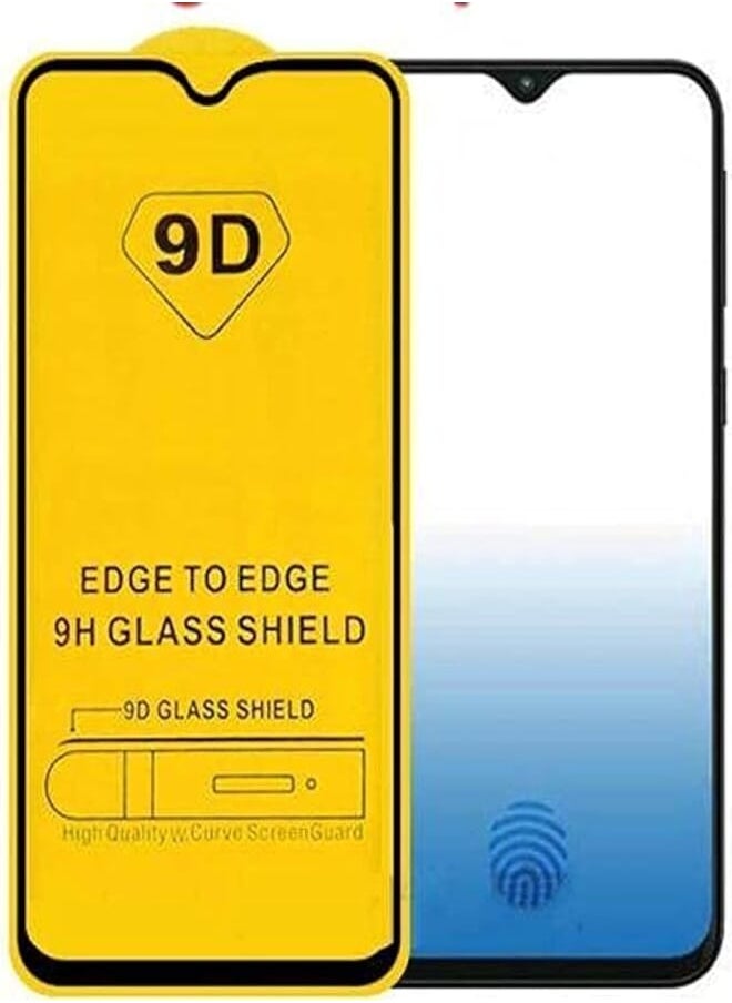 9H - Glass 9D Full Covered Tempered Screen Protector With Black Edges For Samsung A20/A30/A50/M30 - Transparent - Image 1