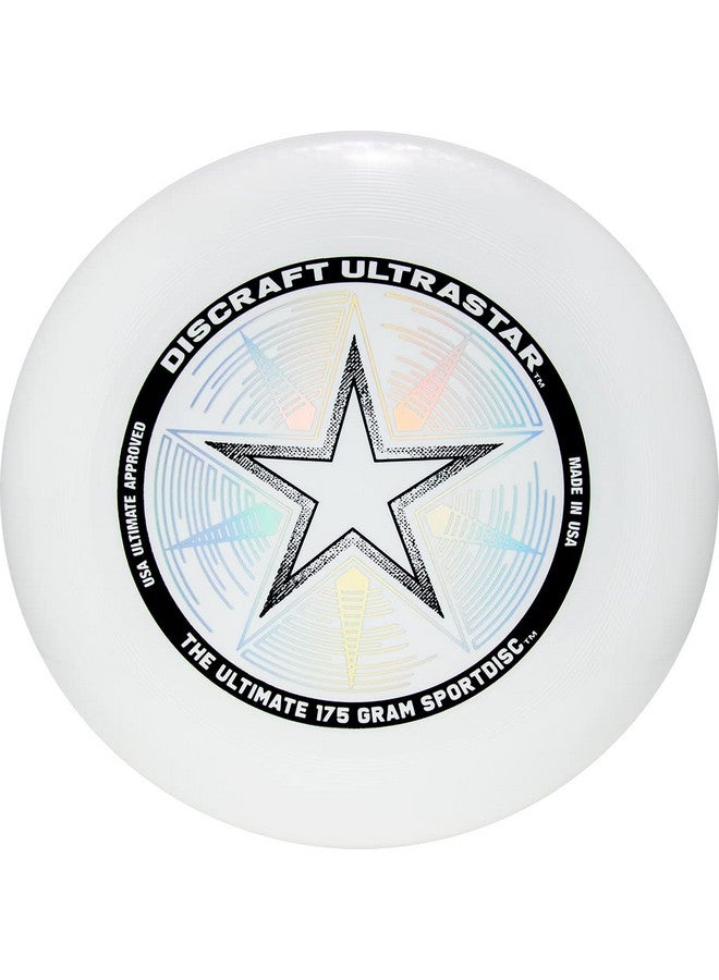 ديسكرافت قرص رياضي Ultrastar أبيض من Discraft 175 جرام