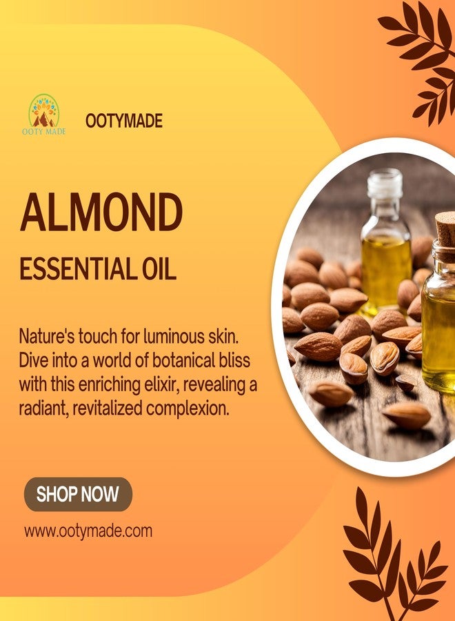 OotyMade.com Almond Oil for Hair Growth and Glowing Skin & Face (100 ML) - Image 3