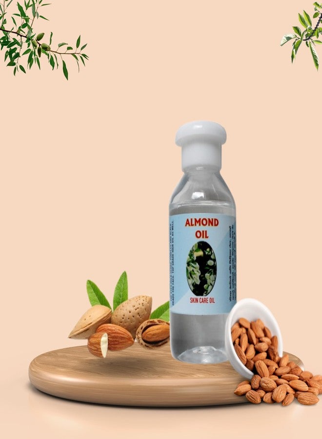 OotyMade.com Almond Oil for Hair Growth and Glowing Skin & Face (100 ML) - Image 1