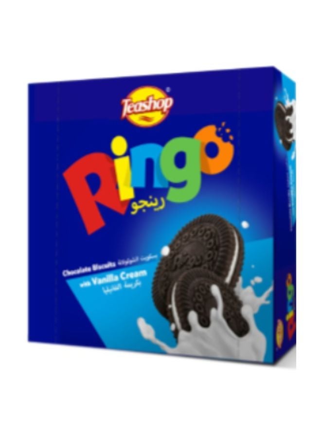 بسكويت رينجو بالشوكولاتة والكريم والفانيليا