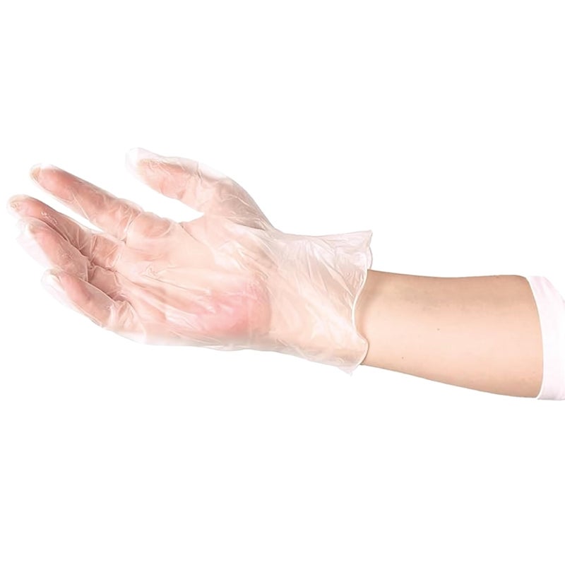 ForPro Professional Collection ForPro Disposable Vinyl Gloves, Clear, Industrial Grade, Powder-Free, Latex-Free, Non-Sterile, Food Safe, 2.75 Mil. Palm, 3.9 Mil. Fingers, X-Large, 100-Count - Image 3