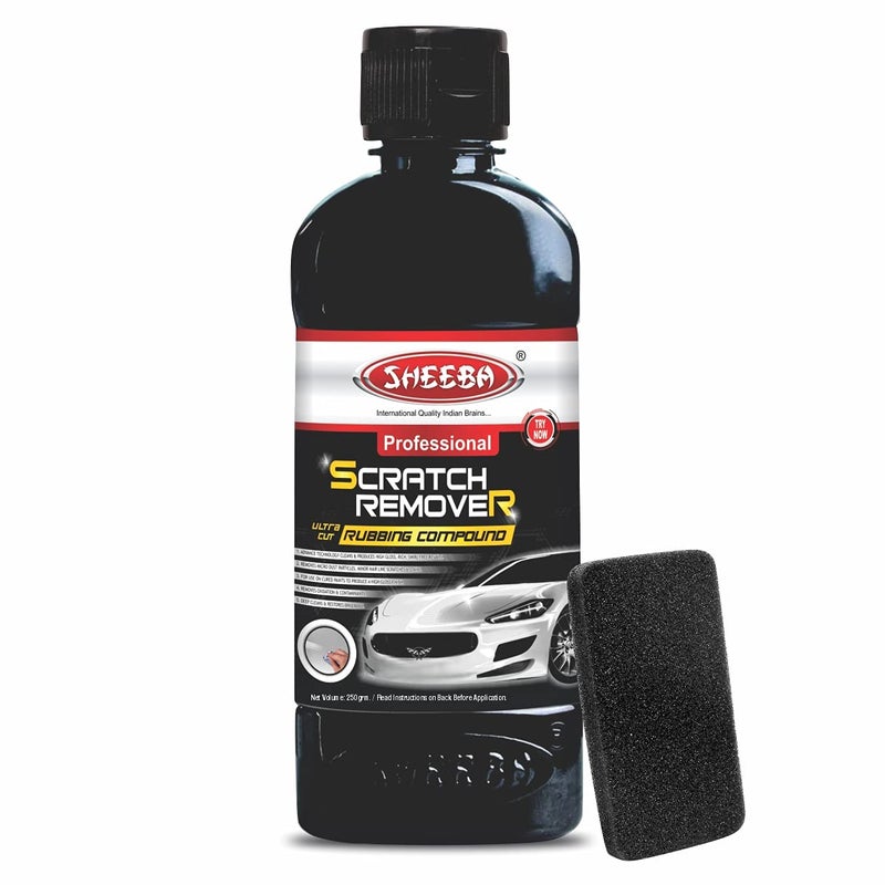 Sheeba All-in-One Multi Purpose Polish (250 ml) (SAIO372501) & Sheeba Rubbing Compound Scratch Remover (200 ml) (SCRC06) - Image 3