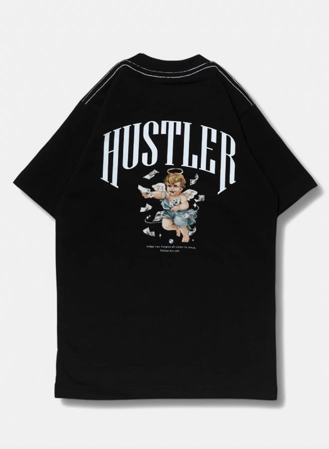 Kiddo Baby Unisex Black T-Shirt 