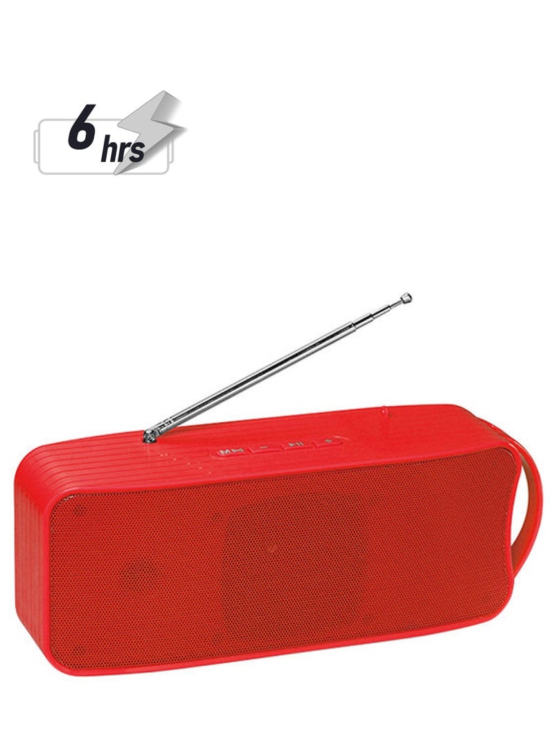 NIBEMINENT BT 4.1 Portable Wireless Multiple Sound Effects Loudspeaker Red 