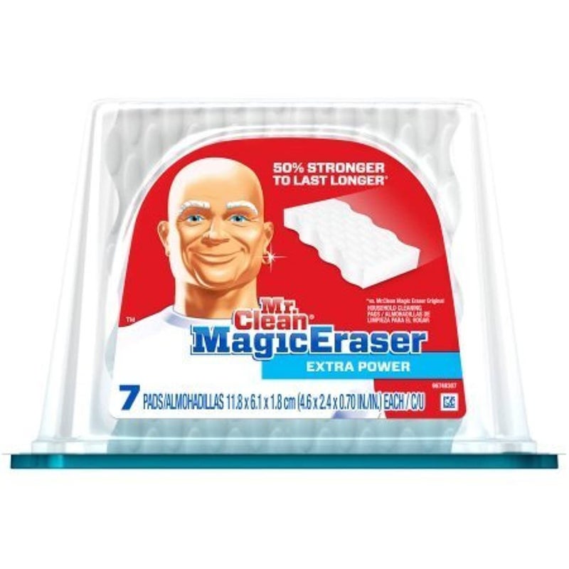 Mr Clean Magic Eraser Extra Power, 7 count | Creates a Truly Noticeable Clean Environment - Image 1