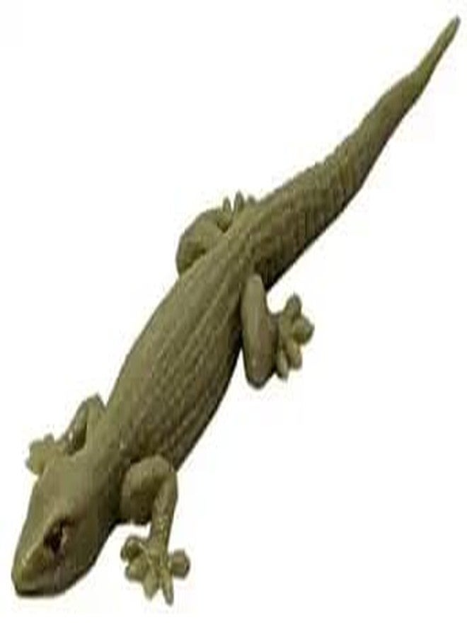 Hetkrishi |Toys Set of 3 Fake Lizard House Gecko Rubber Practical Jokes and Prank Trick Toys|, Green - Image 2