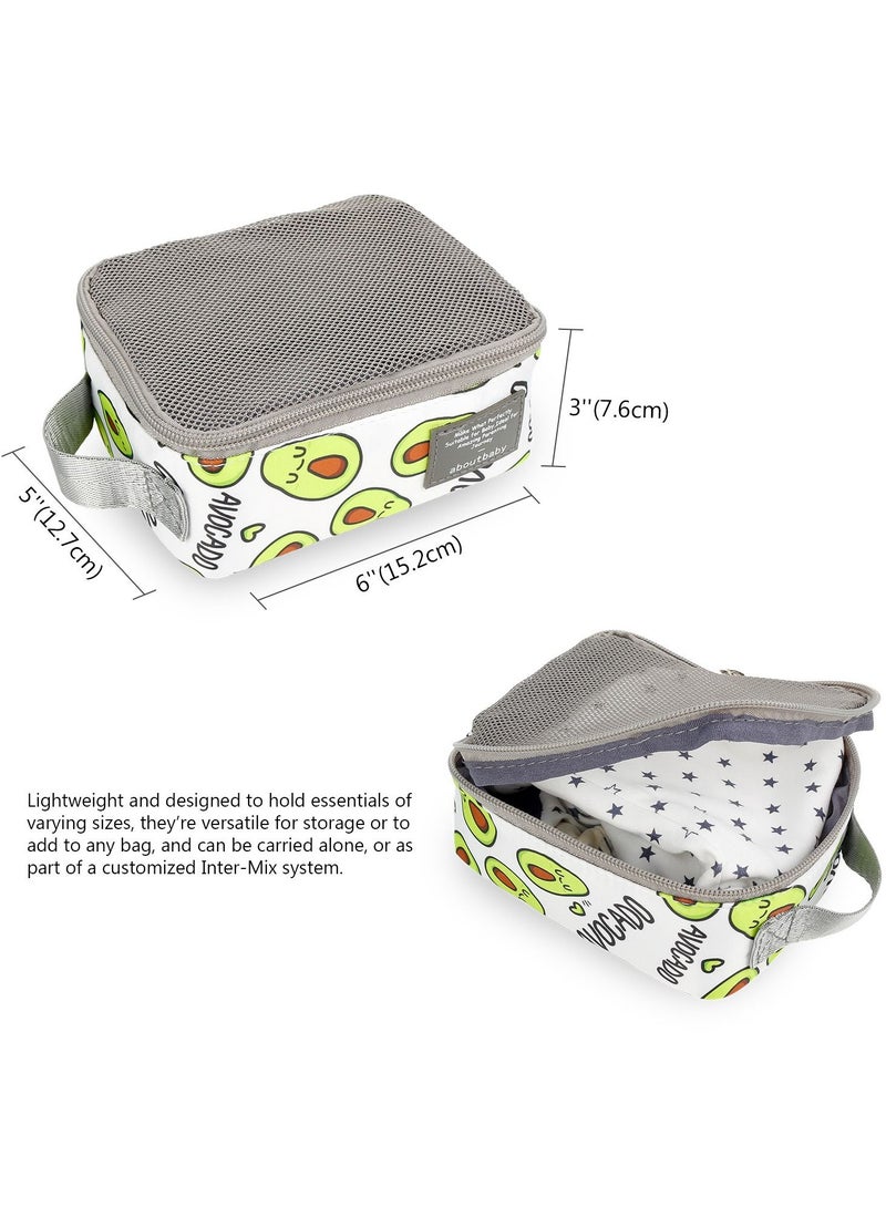 Gonice New 5-piece mommy bag Multi-functional stroller bag - Image 5